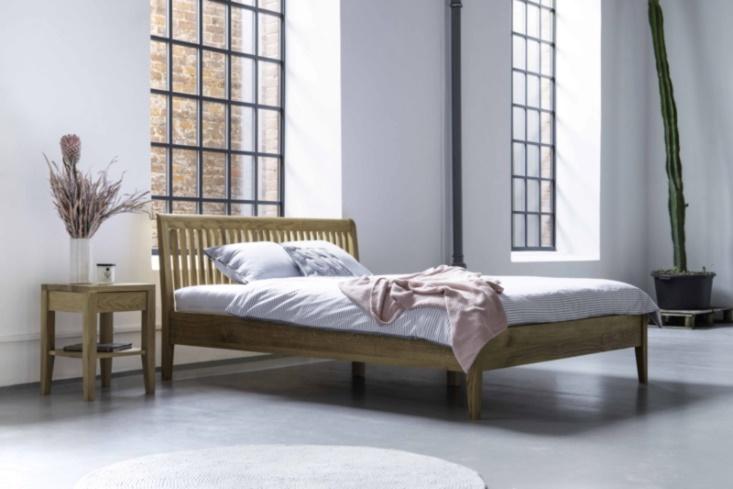 Łóżko drewniane podwójne 