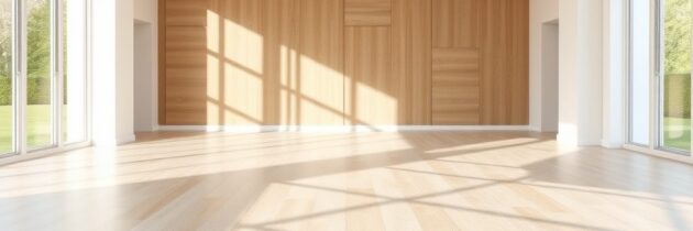 Jak optycznie powiększyć pokój jednolitą podłogą: wybór koloru, materiału i układu dla przestronności