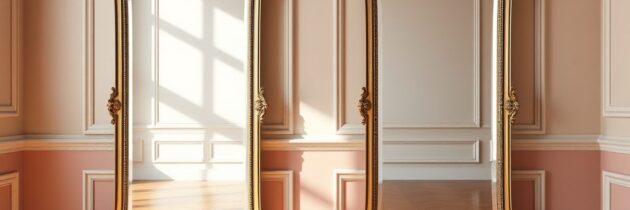 Dwa lustra naprzeciw siebie w aranżacji wnętrz: kiedy tworzą iluzję przestrzeni, a kiedy męczą wzrok i balans kompozycji