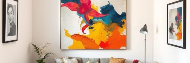 Duży obraz w małym pokoju: jak wybrać i zawiesić, by optycznie powiększyć przestrzeń i uniknąć przytłoczenia