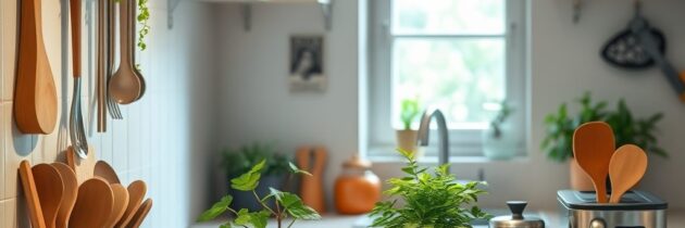 Jak efektywnie uporządkować blat kuchenny w małej kuchni, by zyskać więcej miejsca i komfortu pracy