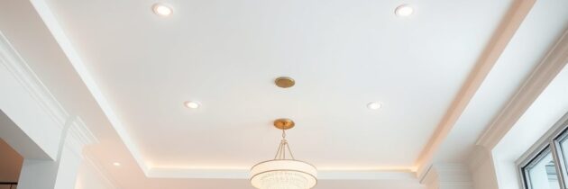 Jak oświetleniem i dekoracjami optycznie podnieść niski sufit i powiększyć przestrzeń wnętrza