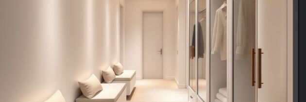 Jak urządzić wąski przedpokój, by zyskać przestrzeń: funkcjonalne meble, światło i lustra dla optycznej lekkości