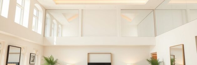 Jak optycznie podnieść niski sufit: kolory, światło i triki na przestronność wnętrza