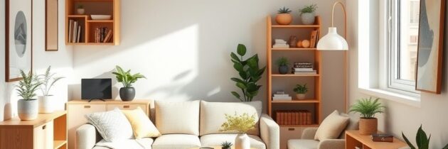 Jak dobrać wielkość mebli do małego pokoju, by zachować przestrzeń i funkcjonalność