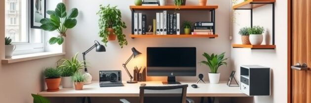 Home office w małym mieszkaniu: jak urządzić ergonomiczne i funkcjonalne miejsce pracy z ograniczoną przestrzenią