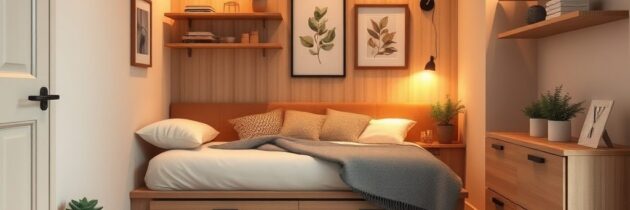 Jak urządzić małą sypialnię w mieszkaniu, by zyskać przestrzeń, funkcjonalność i przytulny klimat