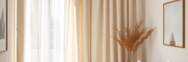 Zasłony do małego pokoju: jak wybrać lekkie i jasne tkaniny, które optycznie powiększą przestrzeń
