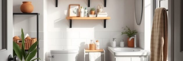 Organizacja łazienki w małym mieszkaniu: praktyczne triki na funkcjonalną i estetyczną przestrzeń