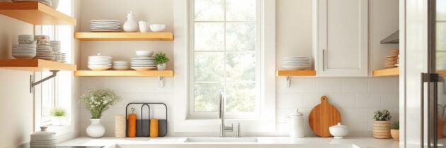 Otwarte półki czy zamknięte szafki – jak wybrać, by optycznie powiększyć i uporządkować wnętrze kuchni
