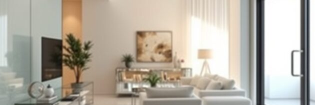 Jak wykorzystać szkło i połysk w małym wnętrzu, by dodać światła i uniknąć efektu przytłoczenia