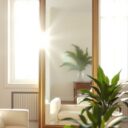 Lustro naprzeciw okna: kiedy rozjaśnia wnętrze, a kiedy męczy odbiciem światła