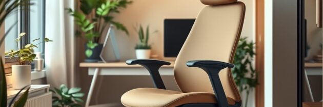 Jak wybrać krzesło do pracy w małym mieszkaniu, by łączyło ergonomię z oszczędnością miejsca