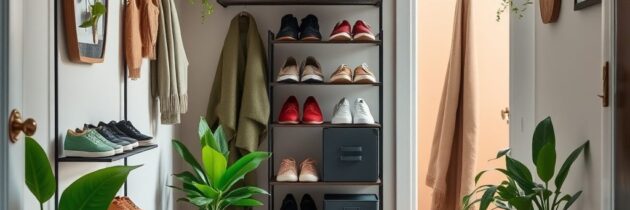 Przechowywanie butów w małym mieszkaniu: praktyczne sposoby na oszczędność miejsca i porządek
